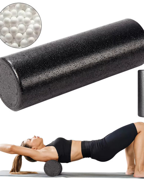 Load image into Gallery viewer, 12 Inch Solid Core Back Foam Roller High-Density round Foam Roller Deep Tissue Massager for Exercise Massage Muscle Recovery
